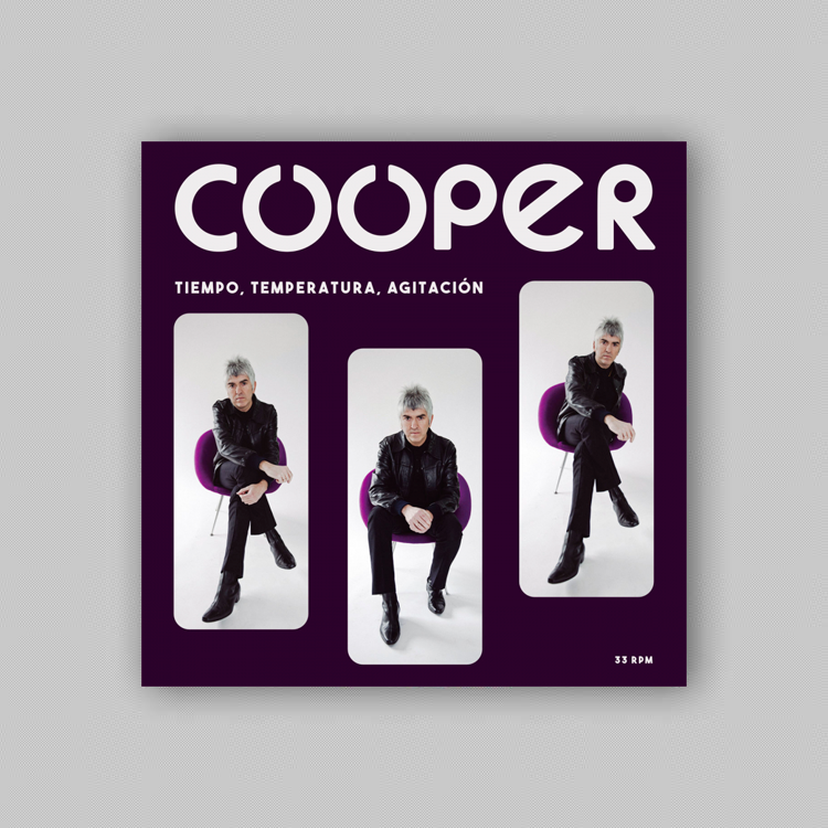 Cooper - Tiempo, temperatura, agitación. Vinilo de 12 pulgadas