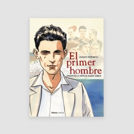 Portada Libro El primer hombre [cómic]