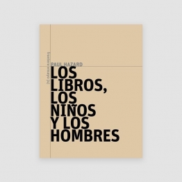 Portada Libro Los libros, los niños y los hombres