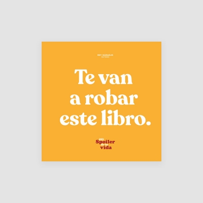 Portada Libro Te van a robar este libro 
