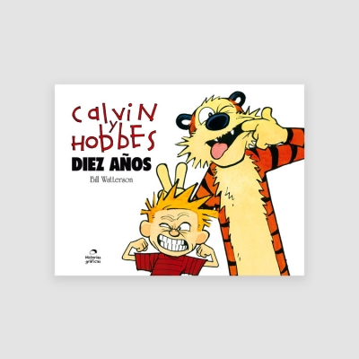 Portada Libro Calvin y Hobbes. Diez años