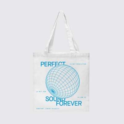 Tote bag "Perfect Sound Forever"