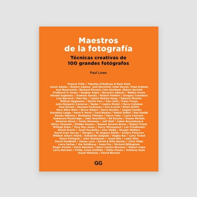 Portada Libro Maestros de la fotografía. Técnicas creativas de 100 grandes fotógrafos