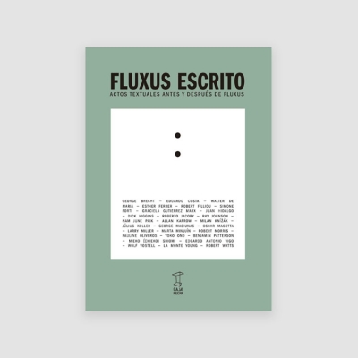 Portada Libro Fluxus escrito