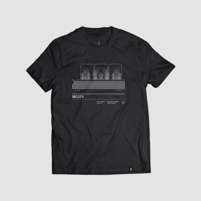 Camiseta hombre talla S - MC275 negra
