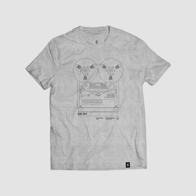 Camiseta hombre talla L - GX747 gris