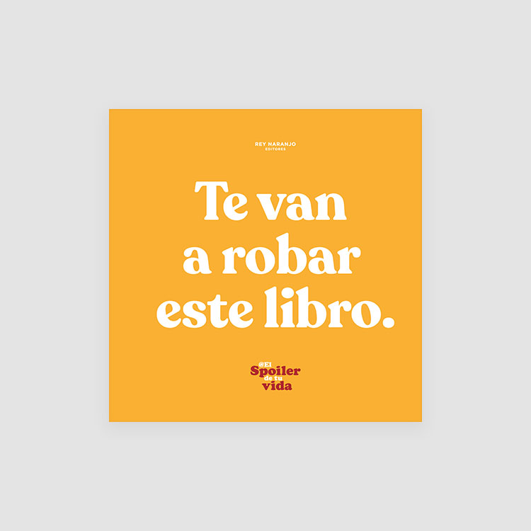 Portada Libro Te van a robar este libro