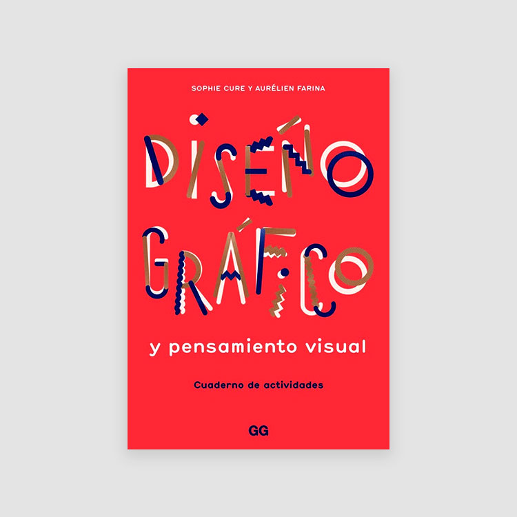 Portada Libro Diseño gráfico y pensamiento visual. Cuaderno de actividades