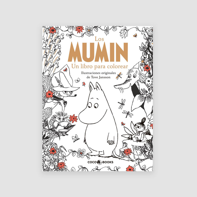 Los Mumin, un libro para colorear | Santo & Seña