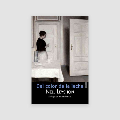 Portada libro - Del color de la leche