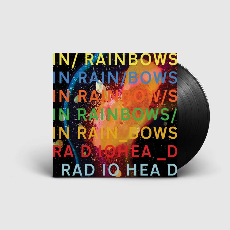 Portada vinilo In Rainbows.