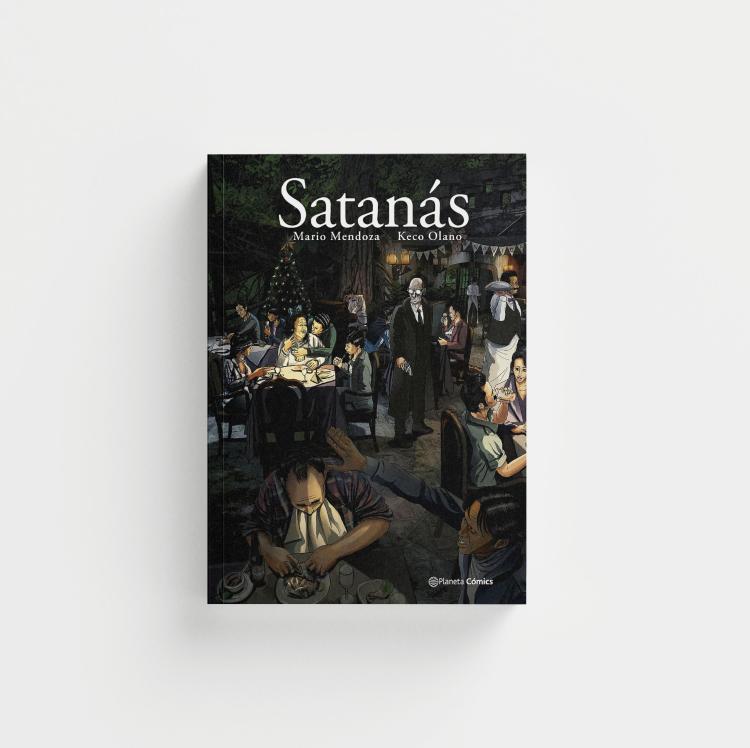 Portada Satanás. Novela gráfica