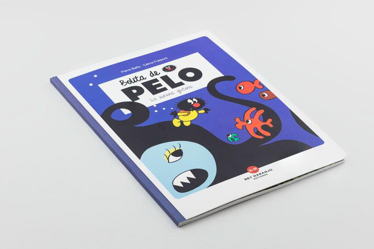 Portada Bolita de pelo, la sirena glotona